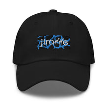 Load image into Gallery viewer, Aqua Giraffe Print Box Logo Hat