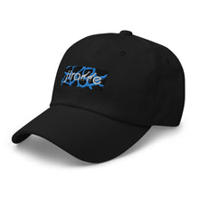 Load image into Gallery viewer, Aqua Giraffe Print Box Logo Hat