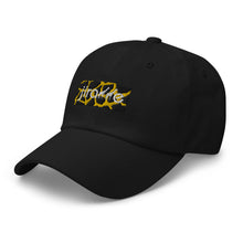 Load image into Gallery viewer, Gold Giraffe Print Box Logo Hat