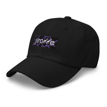Load image into Gallery viewer, Purple Giraffe Print Box Logo Hat