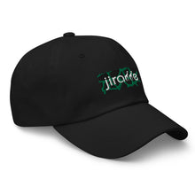Load image into Gallery viewer, Green Giraffe Print Box Logo Hat