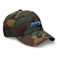 Load image into Gallery viewer, Aqua Giraffe Print Box Logo Hat