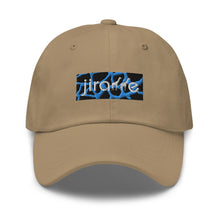 Load image into Gallery viewer, Aqua Giraffe Print Box Logo Hat