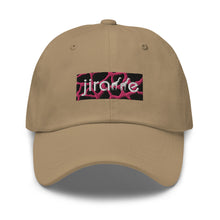 Load image into Gallery viewer, Pink Giraffe Print Box Logo Hat