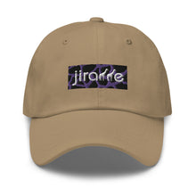 Load image into Gallery viewer, Purple Giraffe Print Box Logo Hat
