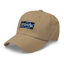 Load image into Gallery viewer, Aqua Giraffe Print Box Logo Hat