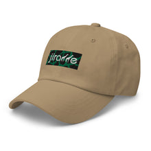 Load image into Gallery viewer, Green Giraffe Print Box Logo Hat