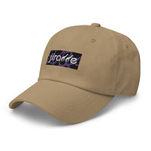 Load image into Gallery viewer, Purple Giraffe Print Box Logo Hat