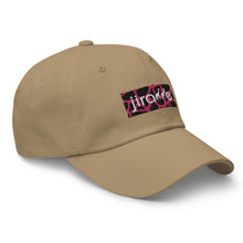 Load image into Gallery viewer, Pink Giraffe Print Box Logo Hat