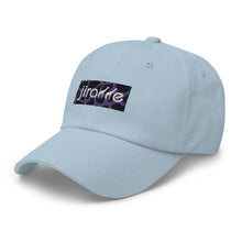 Load image into Gallery viewer, Purple Giraffe Print Box Logo Hat