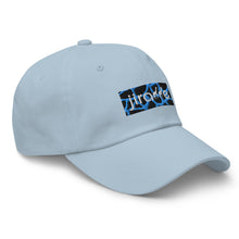 Load image into Gallery viewer, Aqua Giraffe Print Box Logo Hat