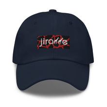 Load image into Gallery viewer, Red Giraffe Print Box Logo Hat