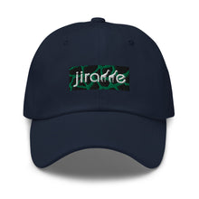 Load image into Gallery viewer, Green Giraffe Print Box Logo Hat