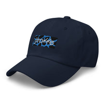 Load image into Gallery viewer, Aqua Giraffe Print Box Logo Hat