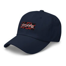 Load image into Gallery viewer, Red Giraffe Print Box Logo Hat