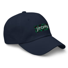 Load image into Gallery viewer, Green Giraffe Print Box Logo Hat