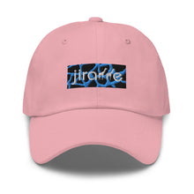 Load image into Gallery viewer, Aqua Giraffe Print Box Logo Hat