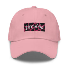 Load image into Gallery viewer, Pink Giraffe Print Box Logo Hat