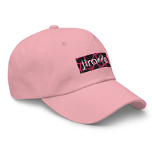 Load image into Gallery viewer, Pink Giraffe Print Box Logo Hat