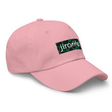 Load image into Gallery viewer, Green Giraffe Print Box Logo Hat