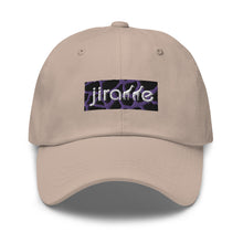 Load image into Gallery viewer, Purple Giraffe Print Box Logo Hat