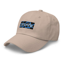 Load image into Gallery viewer, Aqua Giraffe Print Box Logo Hat