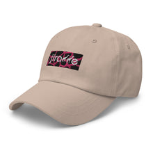 Load image into Gallery viewer, Pink Giraffe Print Box Logo Hat