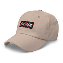 Load image into Gallery viewer, Red Giraffe Print Box Logo Hat