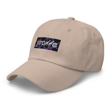 Load image into Gallery viewer, Purple Giraffe Print Box Logo Hat