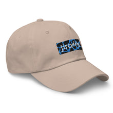 Load image into Gallery viewer, Aqua Giraffe Print Box Logo Hat