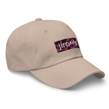 Load image into Gallery viewer, Pink Giraffe Print Box Logo Hat