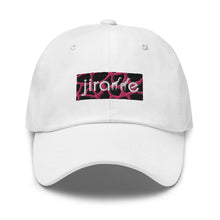 Load image into Gallery viewer, Pink Giraffe Print Box Logo Hat