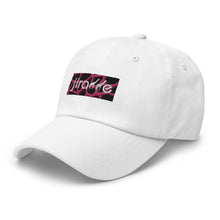 Load image into Gallery viewer, Pink Giraffe Print Box Logo Hat
