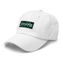 Load image into Gallery viewer, Green Giraffe Print Box Logo Hat