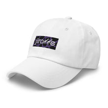 Load image into Gallery viewer, Purple Giraffe Print Box Logo Hat