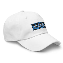 Load image into Gallery viewer, Aqua Giraffe Print Box Logo Hat