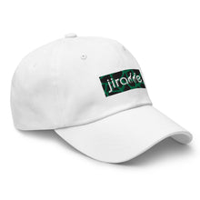 Load image into Gallery viewer, Green Giraffe Print Box Logo Hat