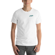 Load image into Gallery viewer, Sunglasses & Tongue Out Giraffe Short-Sleeve Shirt