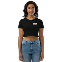 Load image into Gallery viewer, Sunflower Giraffe Organic Crop Top