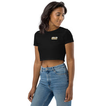 Load image into Gallery viewer, Sunflower Giraffe Organic Crop Top