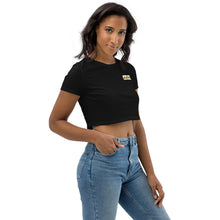 Load image into Gallery viewer, Sunflower Giraffe Organic Crop Top