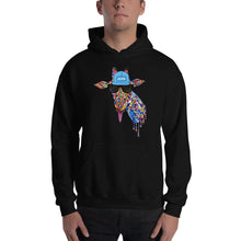 Cargar imagen en el visor de la galería, Men's OG Giraffe Hoodie (Front Design) - jiraffe Threads