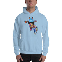 Cargar imagen en el visor de la galería, Men's OG Giraffe Hoodie (Front Design) - jiraffe Threads