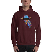 Cargar imagen en el visor de la galería, Men's OG Giraffe Hoodie (Front Design) - jiraffe Threads