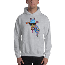 Cargar imagen en el visor de la galería, Men's OG Giraffe Hoodie (Front Design) - jiraffe Threads