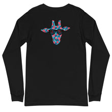 Load image into Gallery viewer, Hibiscus Giraffe Long Sleeve Tee