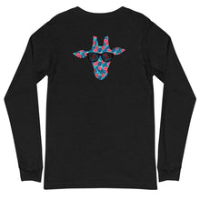 Load image into Gallery viewer, Hibiscus Giraffe Long Sleeve Tee