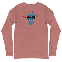 Load image into Gallery viewer, Hibiscus Giraffe Long Sleeve Tee