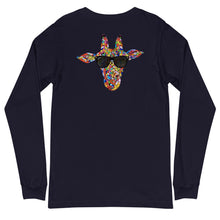 Load image into Gallery viewer, Mosaic Giraffe Head Long Sleeve Tee