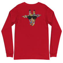 Load image into Gallery viewer, Mosaic Giraffe Head Long Sleeve Tee